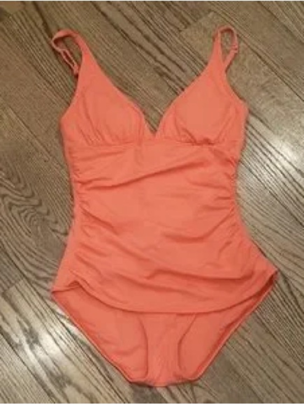 Tommy Bahama one piece swimsuit sz 10 Coral One-Piece Swimsuit flattering